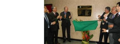 Imagem: Placa contempla a 13ª e 14ª Varas Federais em Alagoas