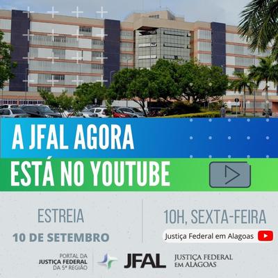 Imagem: Cartaz JFAL YouTube