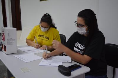 Parceria com Secretaria de Saúde possibilitou a testagem Imagem: Parceria com Secretaria de Saúde possibilitou a testagem
