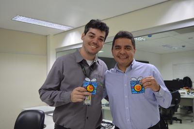 Entrega das lembrancinhas aconteceu nesta quarta-feira (10) Imagem: Entrega das lembrancinhas aconteceu nesta quarta-feira (10)