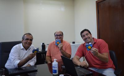 Entrega das lembrancinhas aconteceu nesta quarta-feira (10) Imagem: Entrega das lembrancinhas aconteceu nesta quarta-feira (10)