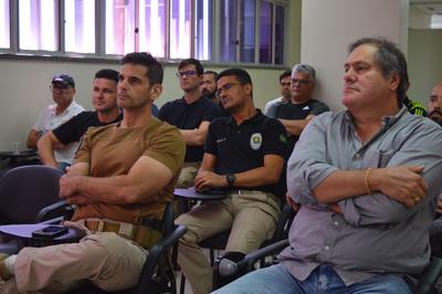 Agentes participam do curso até a próxima quinta-feira na JFAL Imagem: Agentes participam do curso até a próxima quinta-feira na JFAL