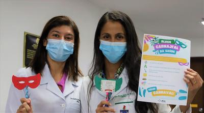 As médicas do Espaço Saúde destacaram o valor do cuidado com a saúde Imagem: As médicas do Espaço Saúde destacaram o valor do cuidado com a saúde