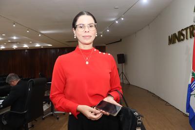juíza Aline Soares Lucena Carnaúba reforçou as considerações da colega de magistratura Imagem: juíza Aline Soares Lucena Carnaúba reforçou as considerações da colega de magistratura