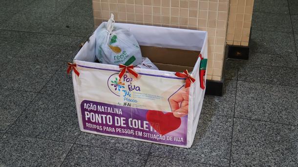 Imagem: Pontos de arrecadação ficarão dispostos até 5 de dezembro