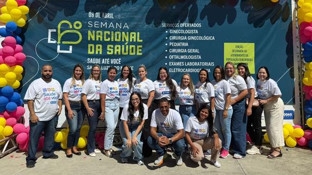 Imagem: Ação realizada no município de Santa Luzia do Norte faz parte da 2ª Semana Nacional da Saúde